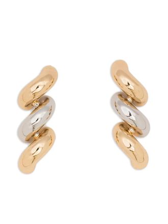 Eddie Borgo Oorbellen met touw - Goud
