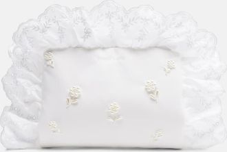 Simone Rocha Clutch Pillowcase con volant