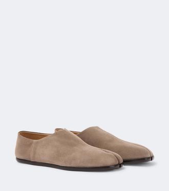 Maison Margiela Zapatillas slip-on Tabi de ante