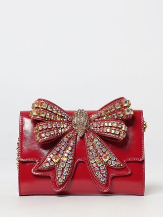 Kurt Geiger Pochette Shoreditch Bow Kurt Geiger London in vernice con borchie