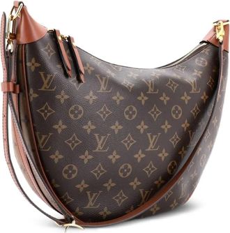 Louis Vuitton Loop Reverse Monogram Canvas hobo bag - Bruin