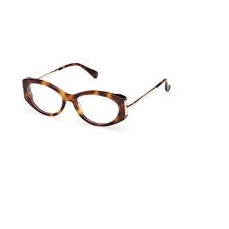 Max Mara Mm5204 052 Glasses - female - Max Mara - Glasses - Brown - 52 MM - Accessories