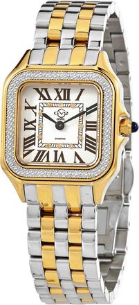 Gevril Group Milan Quartz White Dial Ladies Watch 12113B