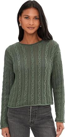 Splendid Brennan Sweater Womens Sweater Soft Vob : LG (Womens 10-12), Cotton