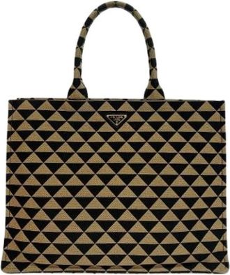 Prada Pre-owned Tote Bags, female, Multicolor, Size: ONE SIZE Pre-owned Vintage Tote Bag