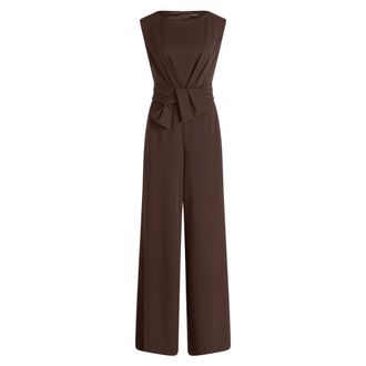 Vera Mont Dames, Jumpsuits & Playsuits, Bruin, Maat: M Poliester