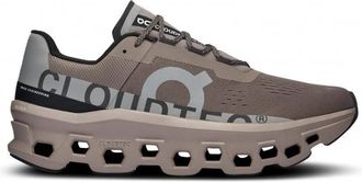 On Cloudmonster 61.97729 Sneaker Cinder Fog Low Top Lace-Up Running Shoes