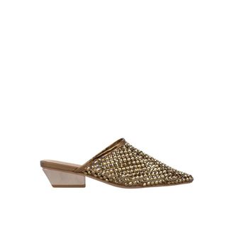 Alma En Pena Mule Grid - Dames - Muiltjes - Geel - 35 EU - Schoenen