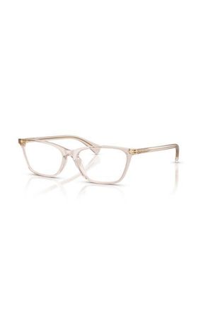 Ralph Lauren 53mm Rectangle optical glasses in Beige at Nordstrom