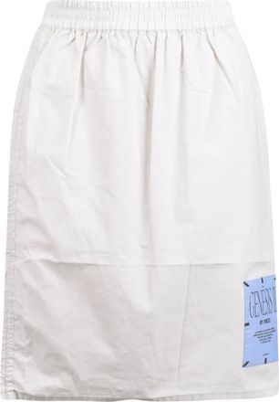 Alexander McQueen Witte Mini Rok voor Vrouwen - Dames - Korte rokken - Wit - S - Rokken