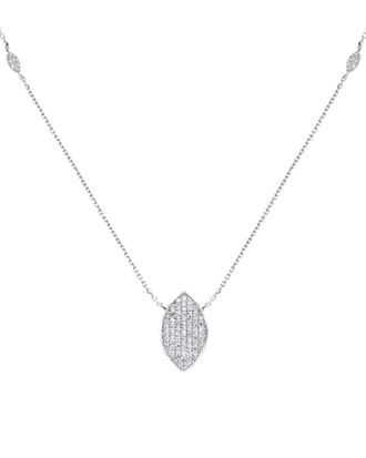 Diana M. Jewels Fine Jewelry 14K 0.18 Ct. Tw. Diamond Necklace