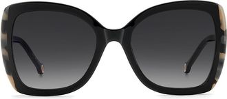 Carolina Herrera HER 0429/S 807/9O Womens Sunglasses Black Size 55