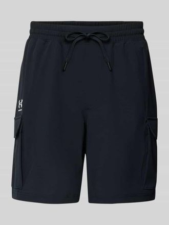 Under Armour Straight Fit Shorts mit Cargo-Taschen Modell Vibe in Black, Gr&ouml;&szlig;e XXXL