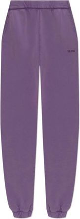 The Attico Trainingsbroeken - Dames - Sweatpants - Paars - M - Katoen - Broeken