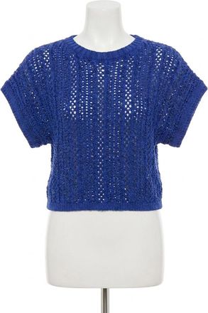 Z Supply Ballast Crochet Top In Nautical