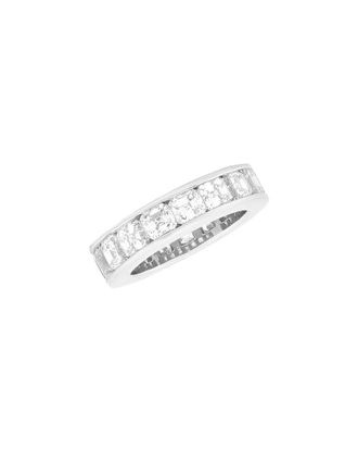 Diana M. Jewels Fine Jewelry White Gold 7.20 Ct. Tw. Diamond Eternity Ring