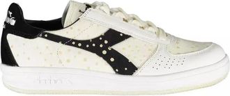 Diadora Womens Game L Polka Dot Sneakers - Ivory Cotton - Size 35.5 EU/IT
