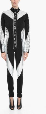 Philipp Plein Jumpsuit da Scii GOTHIC con Applicazione Cristalli Philipp Plein