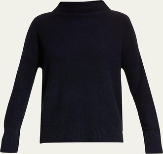 Vince Boiled Cashmere Turtleneck Pullover