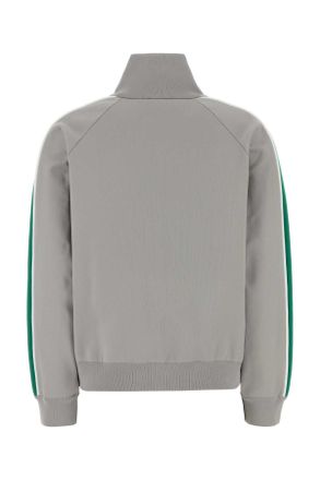 Miu Miu Womens Light Grey Tech Fabric Sweatshirt Grigioverde Maglieria