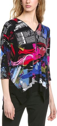 Joseph Ribkoff 1-2-Zip Elbow Sleeve Top