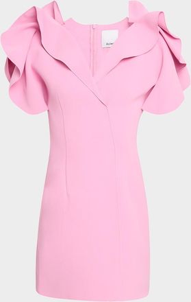 Acler Normanhill Architectural Mini Dress