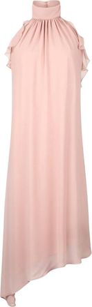 Liu Jo Abito lungo con ruches - Rosa