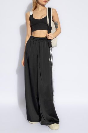 adidas Satin Trousers, Womens, Black