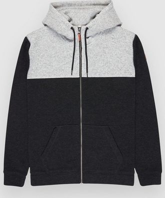 Quiksilver Keller Block Felpa con Zip nero