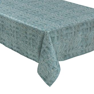 Atmosphera Mantel Nuance 140x360cm Verde Y Plata - Atmosphera Cr&eacute;ateur DInt&eacute;rieur