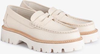 Pedro Garcia White leather maxi-Sole loafer | Sebas | Fall-winter 26 |