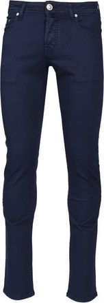 Jacob Cohen Jeans - Heren - Slim Fit Jeans - Blauw - W32 - Jeans