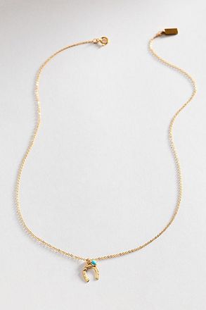 Set & Stones Horseshoe Necklace