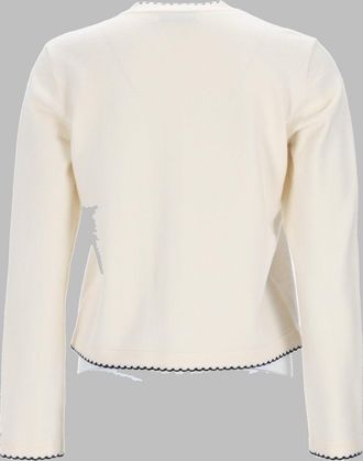 Tory Burch Kendra Cardigan - Ivory