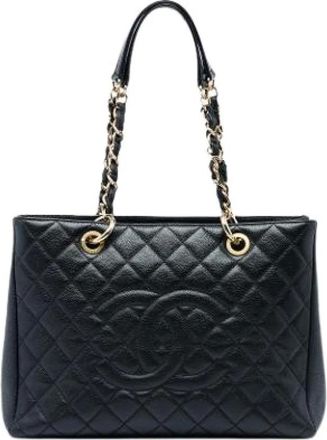 Chanel Pre-owned Grand Shopping Tote - Pre-owned - Mujer - Negro - ONE SIZE