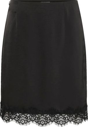 Kaffe Curve Donna, Gonne, Nero, 7Xl, new