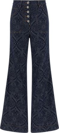 Etro Dames, Jeans, Blauw, Maat: W25 Katoen