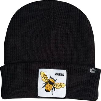 Goorin Brothers Gorro con parche frontal y logo lateral - Accessories - Mujer - Negro - ONE SIZE