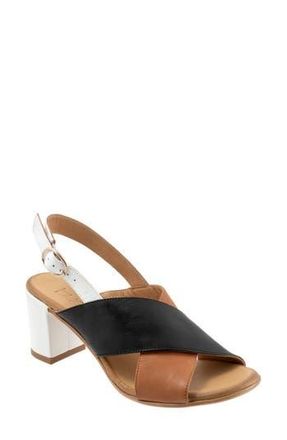 Bueno Natasha Slingback Sandal in Black Multi at Nordstrom Rack, Size 10.5-11Us / 42Eu