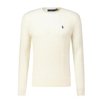 Polo Ralph Lauren Heren, Truien, Wit, Maat: S Wol