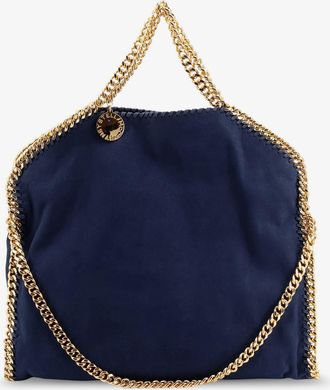 Stella McCartney Borsa a spalla Falabella in alter suede con profili in metallo - STELLA MCCARTNEY - gender_Woman