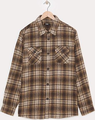 Jacamo Double Pocket Check Overshirt