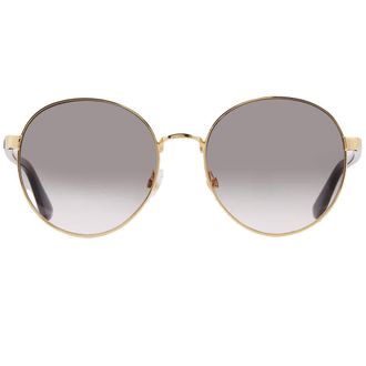 Frye 53848FCO710 Green Round Ladies Sunglasses 10260436.COM GLDGRN