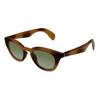 Gucci Gg 1934S Zonnebril - Heren - Zonnebrillen - Bruin - 47 MM - Nylon - Accessoires