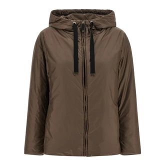 Max Mara Dames, Jassen, Bruin, Maat: XS Zijde
