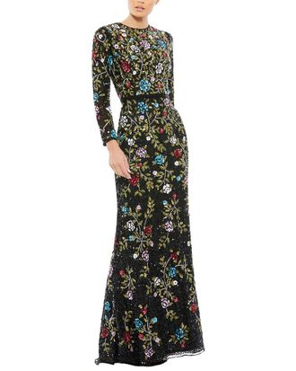 Mac Duggal Embellished Long Dress