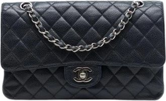 Chanel Borsa a spalla vintage Pre-owned Double Flap - - Pre-owned - Donna - Nero - ONE SIZE