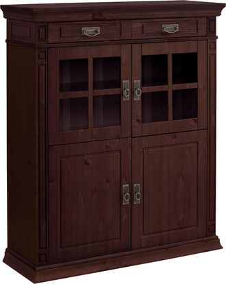 HOME AFFAIRE Highboard »Vinales« Vitrine, Breite 112 cm