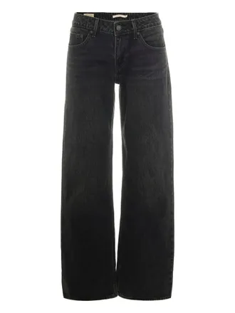 Levi's low-rise straight-leg jeans - Black