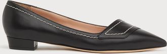 L.k. Bennett Womens POLLY flats, Black Leather - Size UK 5